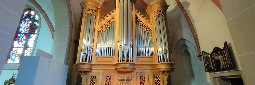 Die Muhleisen-Orgel in St Laurentius