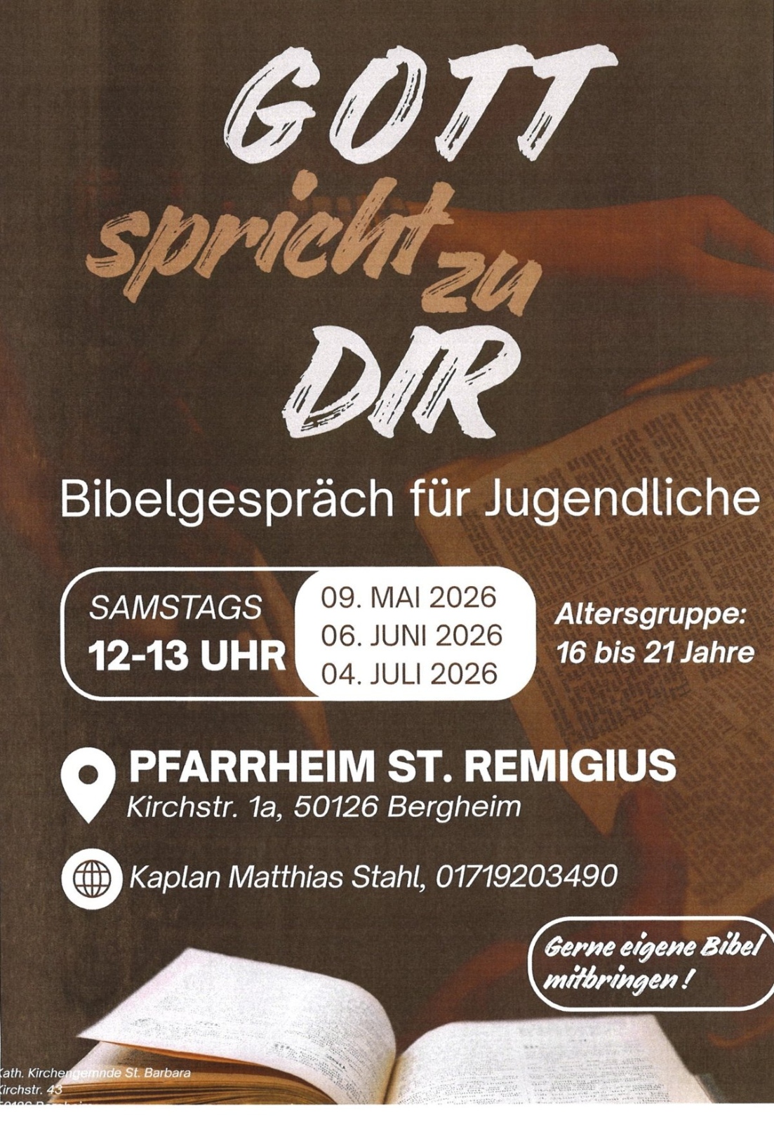 Bibelgespräch für Jugendliche